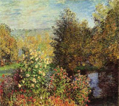 Claude Monet Corner of the Garden at Mont Geron